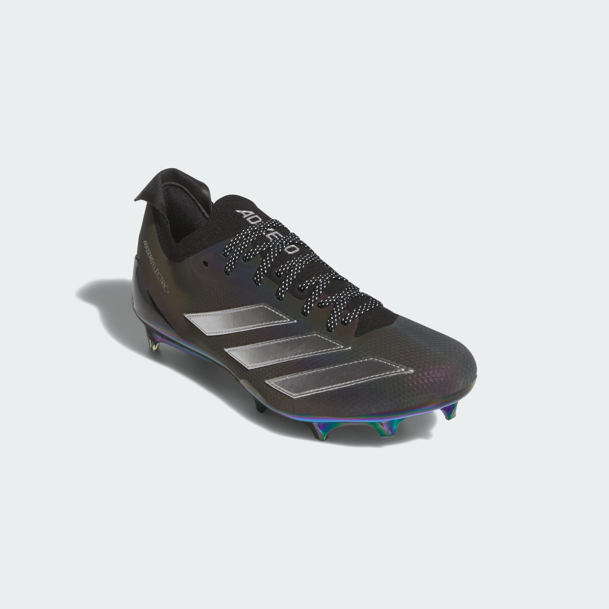 Adidas Women's Adizero Electric+ II Football Cleats - Core Black / Silver Metallic / Core Black - Image 5