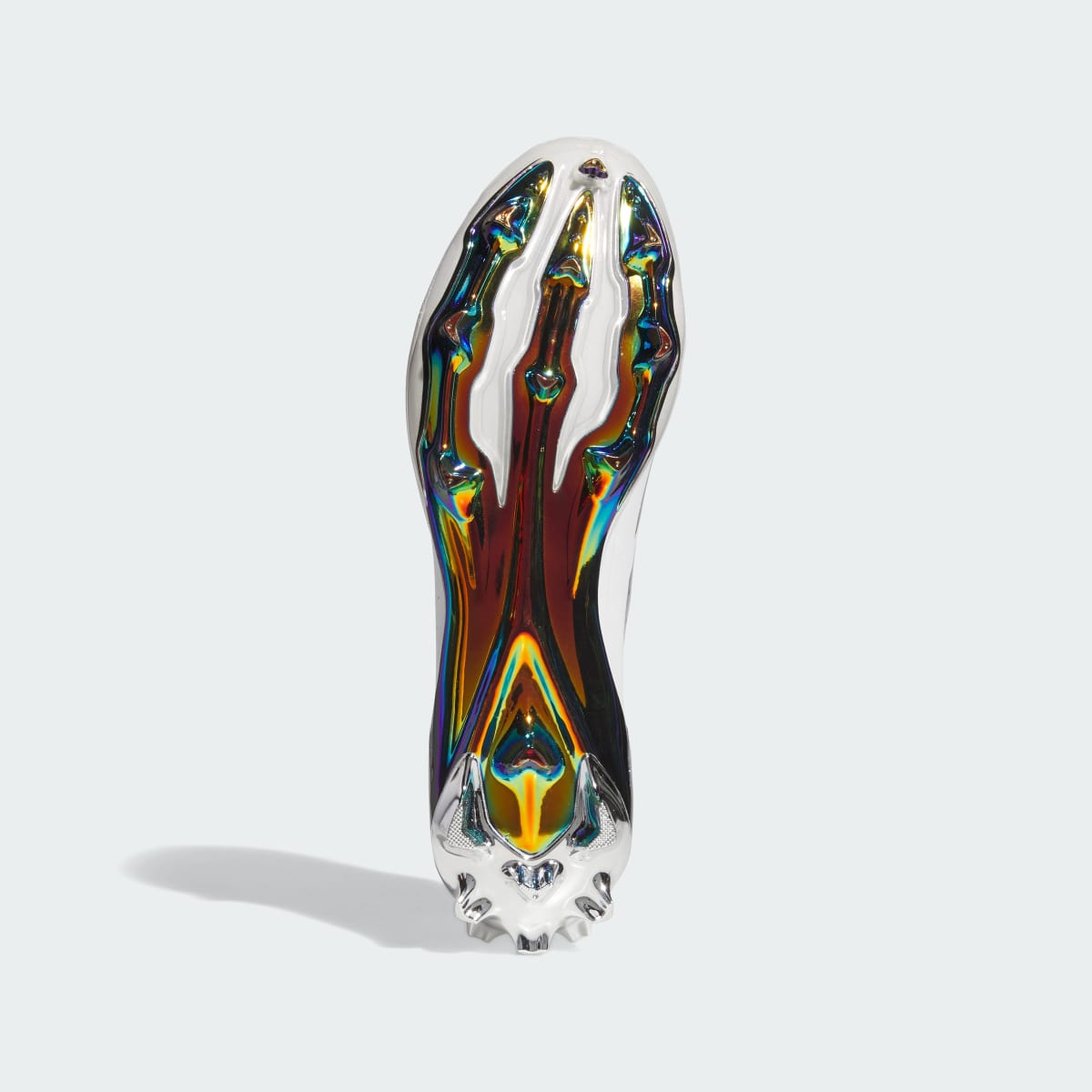 Adidas Men's Adizero Horizon Football Cleats - Cloud White / Core Black / Silver Metallic - Image 3