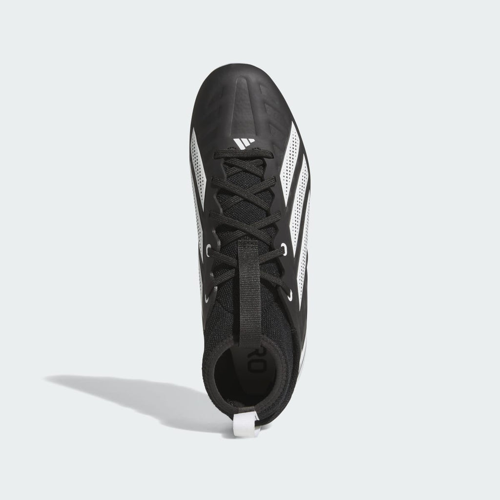 Adidas Men's Adizero Impact.2 II Football Cleats - Core Black / Cloud White / Core Black - Image 2