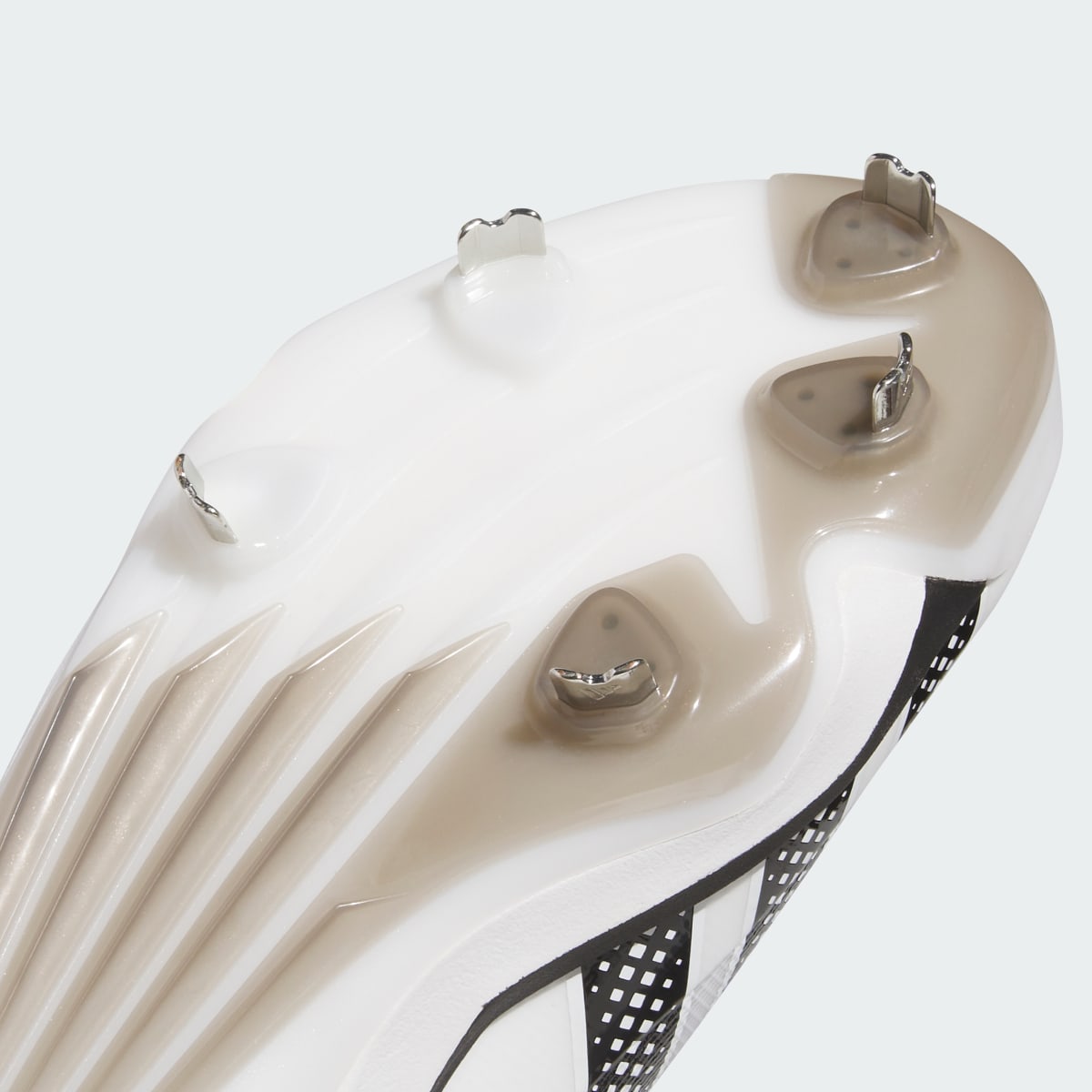 Adidas Men's Adizero Impact 3.0 BSB Cleats - Cloud White / Core Black / Core Black - Image 9
