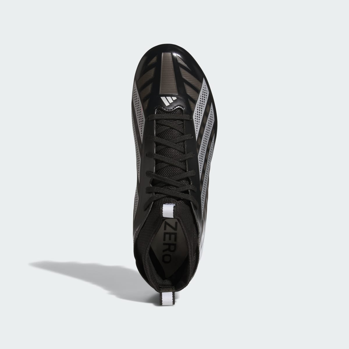 Adidas Women's Adizero Impact II Football Cleats - Core Black / Silver Metallic / Cloud White - Image 2