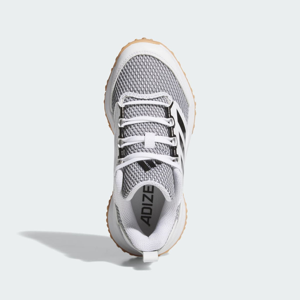 Adidas Kids' Adizero Impact TF K 2.0 BSB Shoes - Cloud White / Core Black / Core Black - Image 2