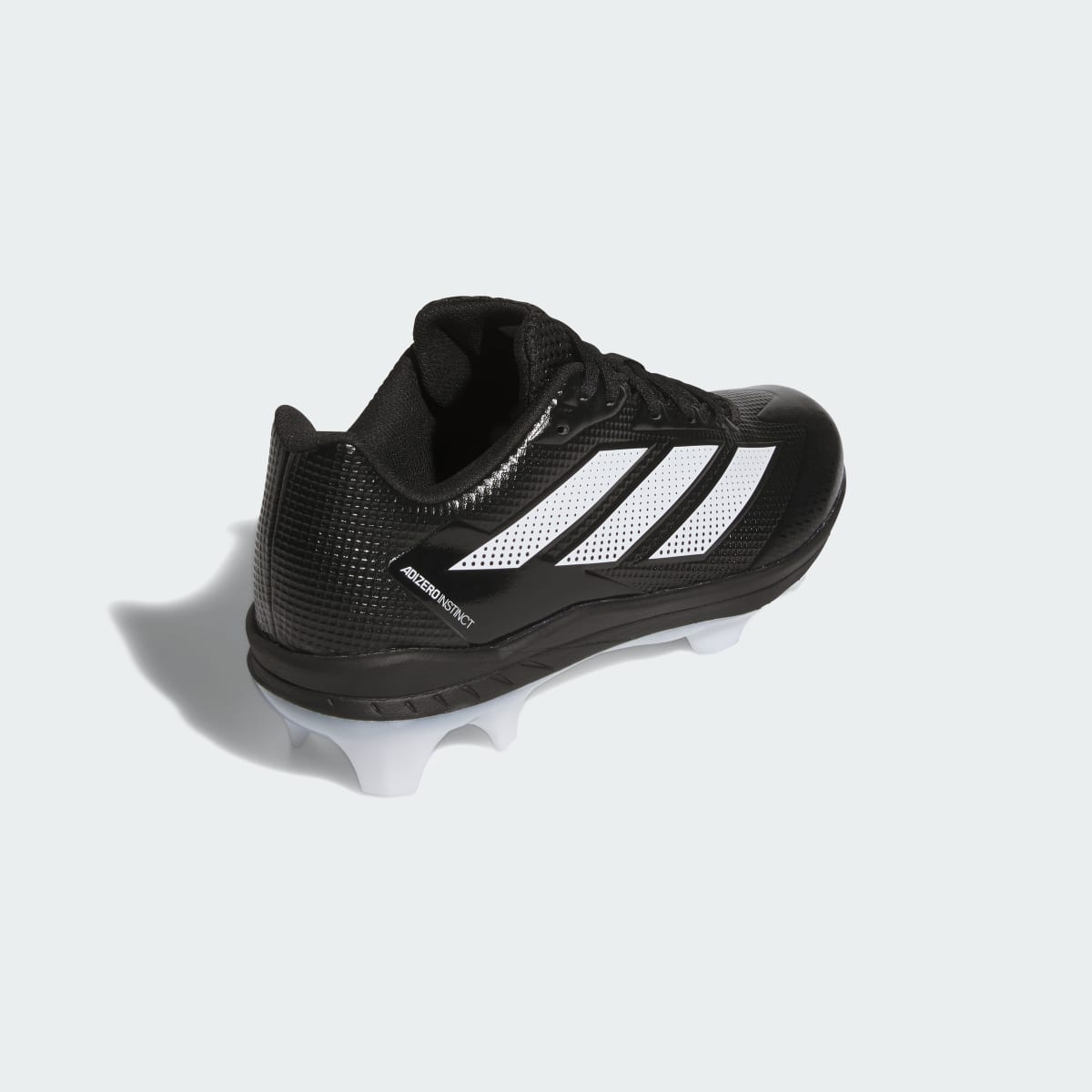 Adidas Women's Adizero Instinct 2.0 TPU Cleats - Core Black / Cloud White / Cloud White - Image 5