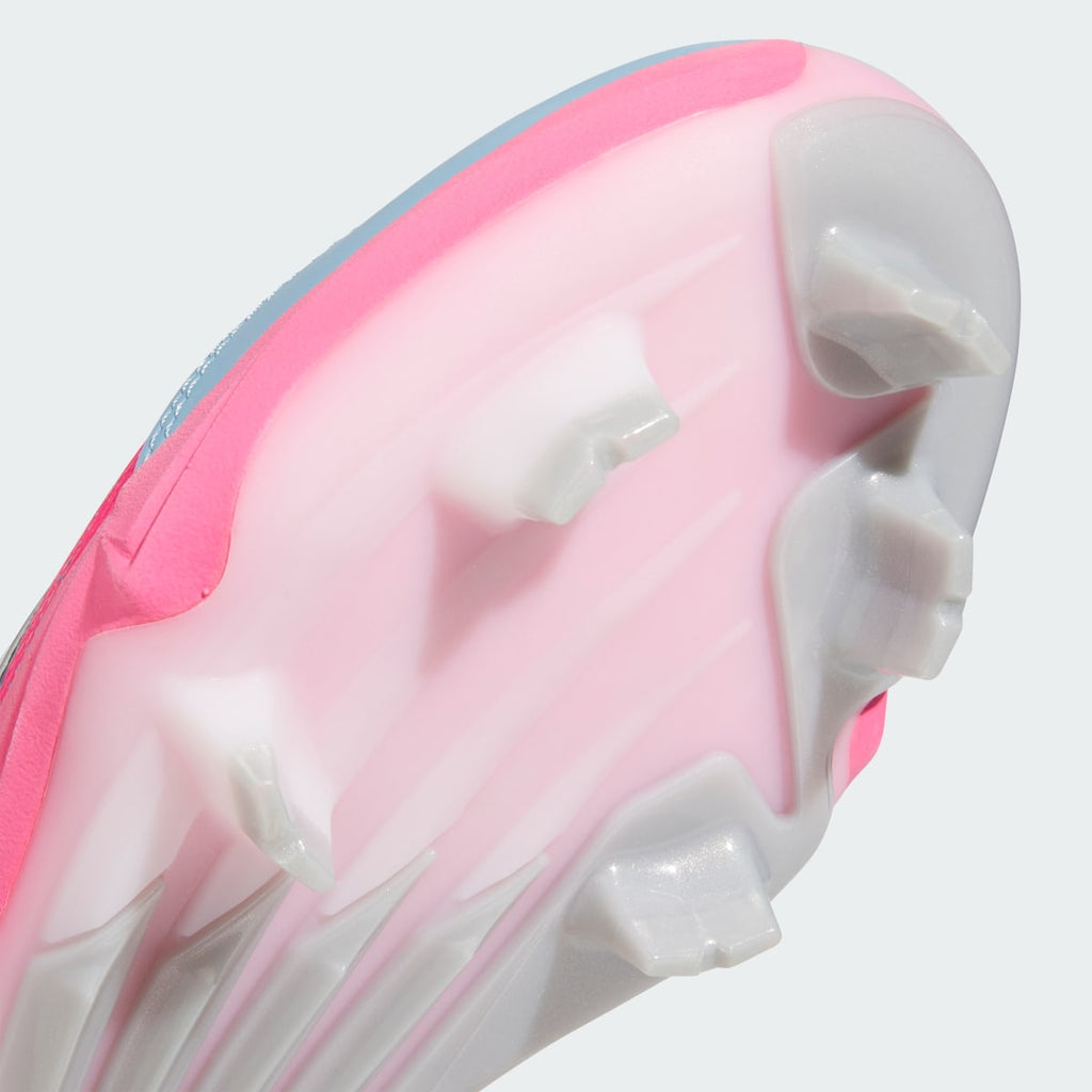 Adidas Women's Adizero Instinct 3.0 ART Perfect Game Cleats - Cloud White / Silver Metallic / Cloud White - Image 8