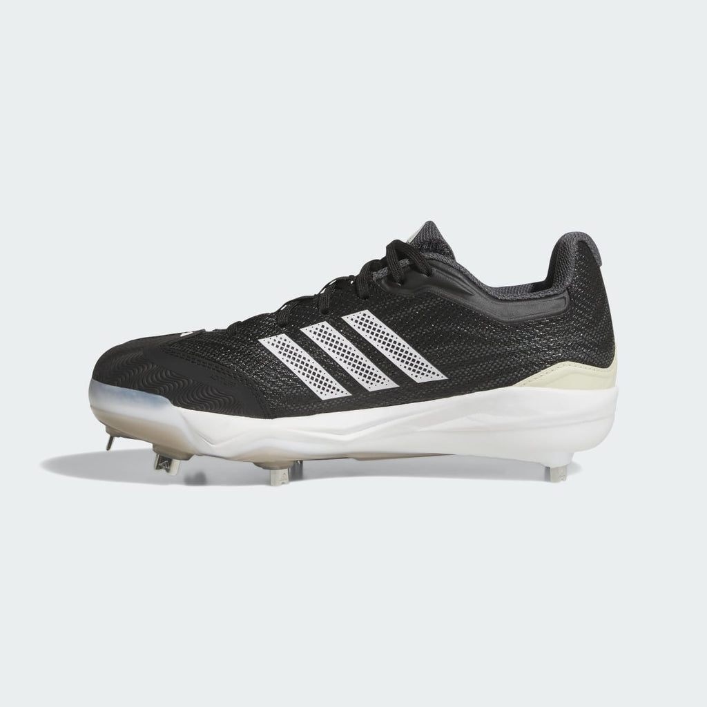 Adidas Women's Adizero Instinct 3.0 Cleats - Core Black / Cloud White / Team Dark Grey - Image 6