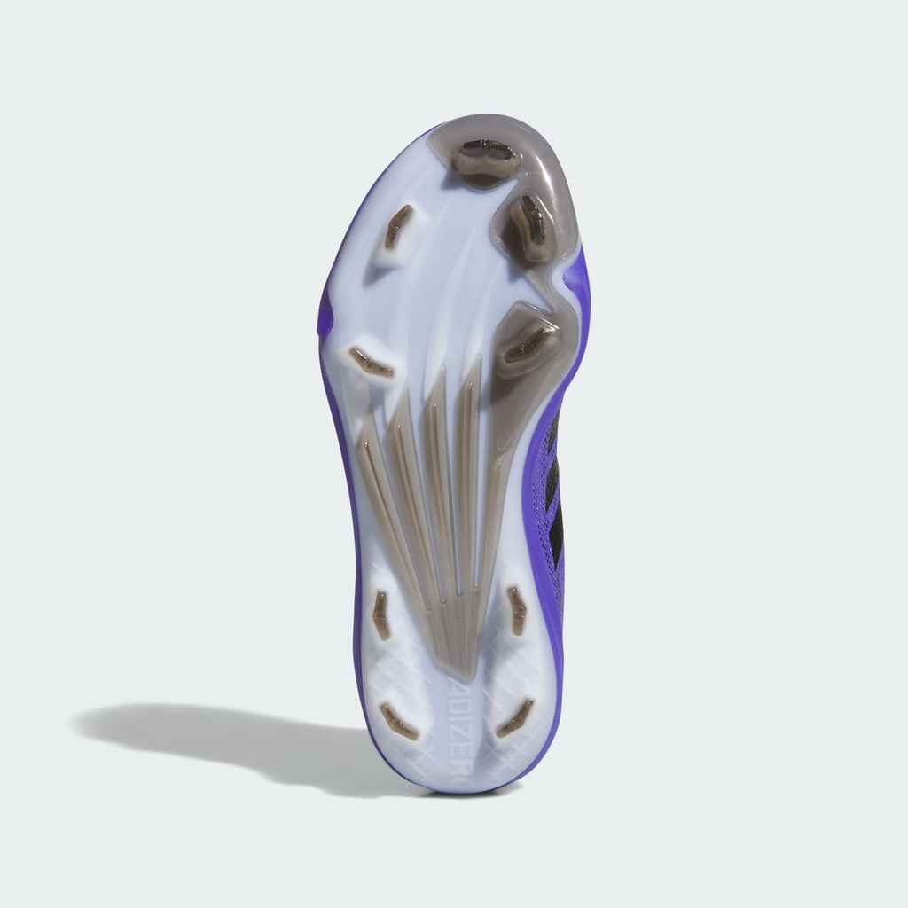 Adidas Women's Adizero Instinct 3.0 Cleats Racing Team - Solar Purple / Silver Metallic / Core Black - Image 3