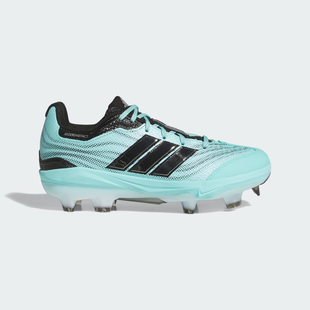 Adidas Women's Adizero Instinct 3.0 Cleats Racing Team - Flash Aqua / Silver Metallic / Core Black - Image 1