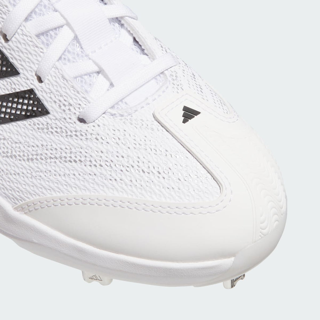 Adidas Women's Adizero Instinct 3.0 Cleats - Cloud White / Core Black / Grey Two - Image 8