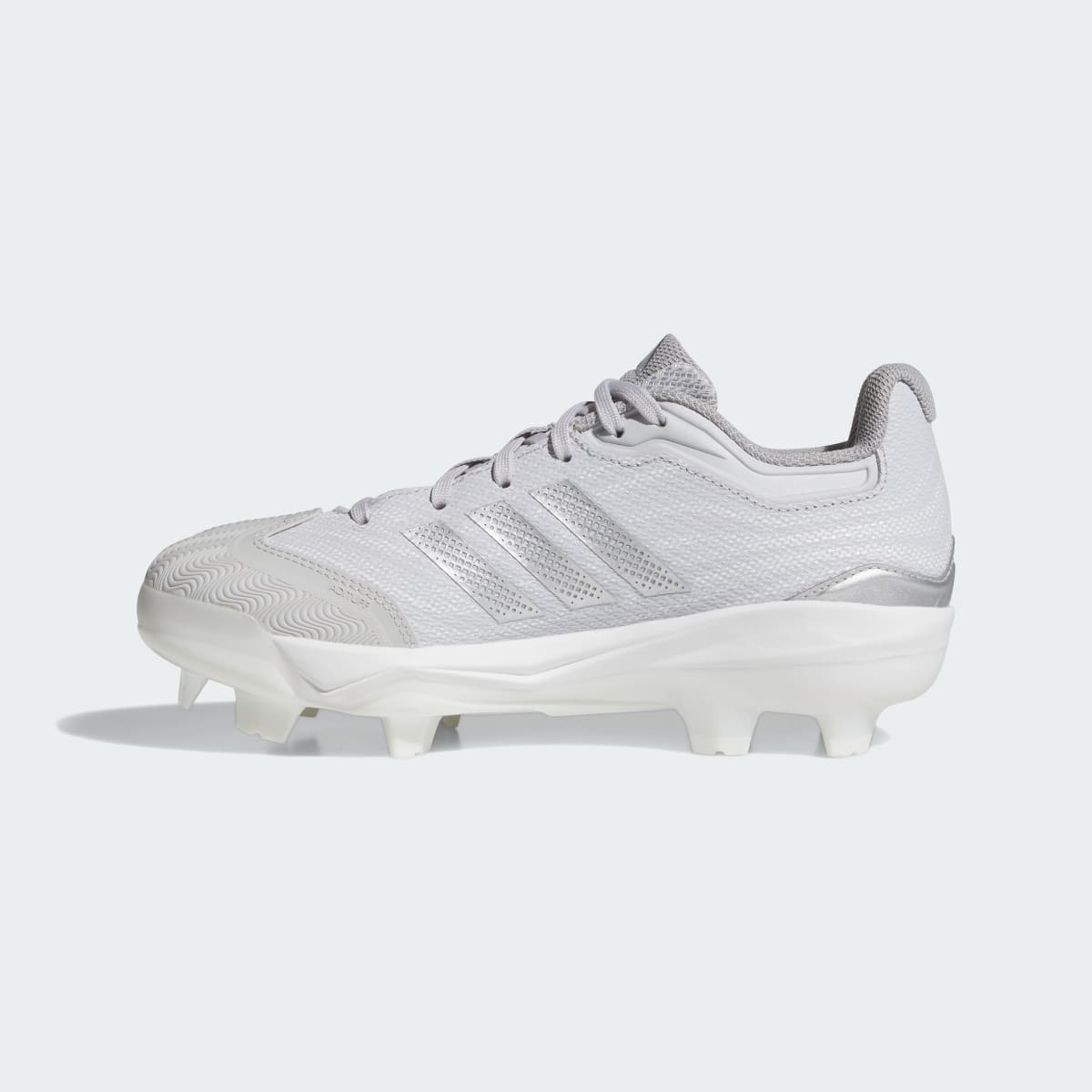 Adidas Women's Adizero Instinct 3.0 TPU Shoes - Team Light Grey / Silver Metallic / Team Mid Grey - Image 6