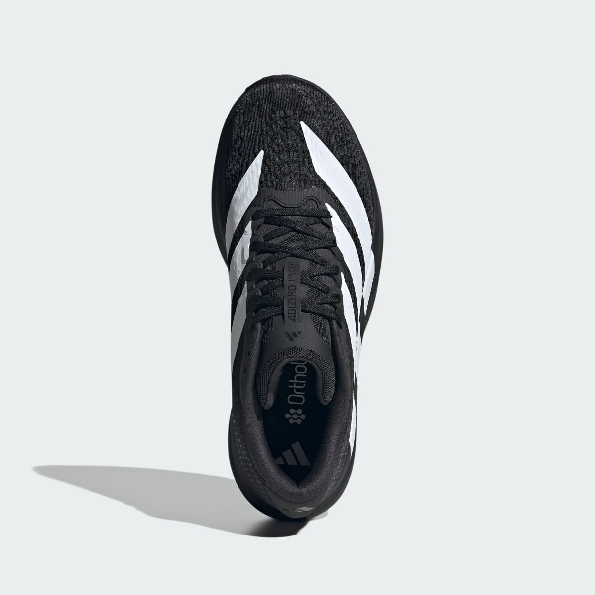 Adidas Men's Adizero Pacer Shoes - Core Black / Cloud White / Carbon - Image 2
