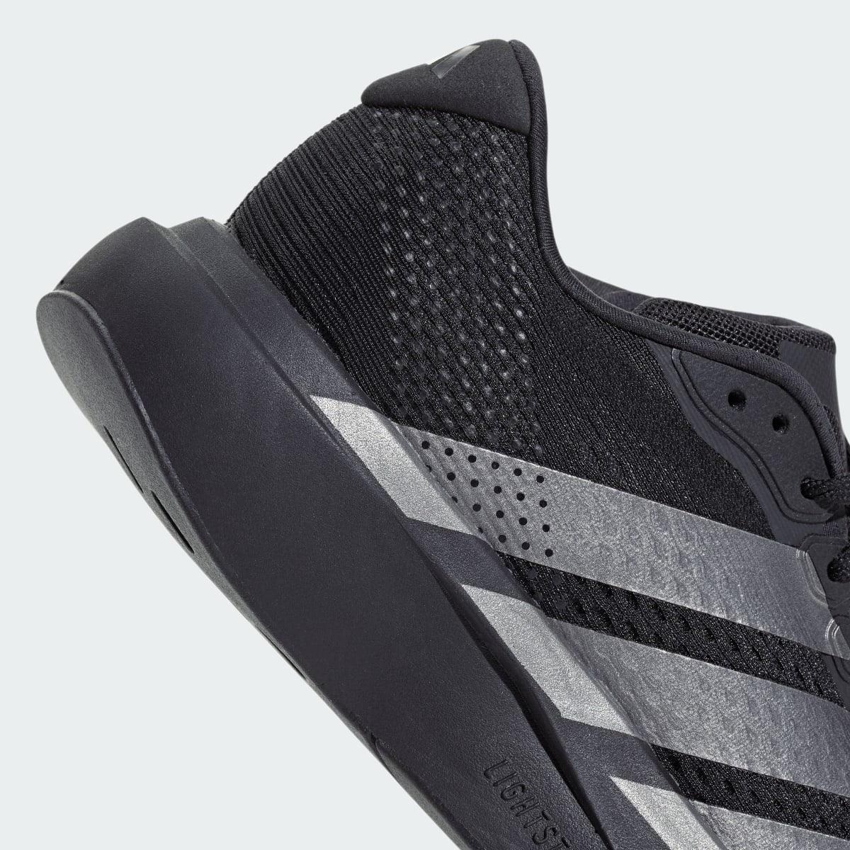 Adidas Women's Adizero Pacer Shoes - Core Black / Iron Metallic / Carbon - Image 8