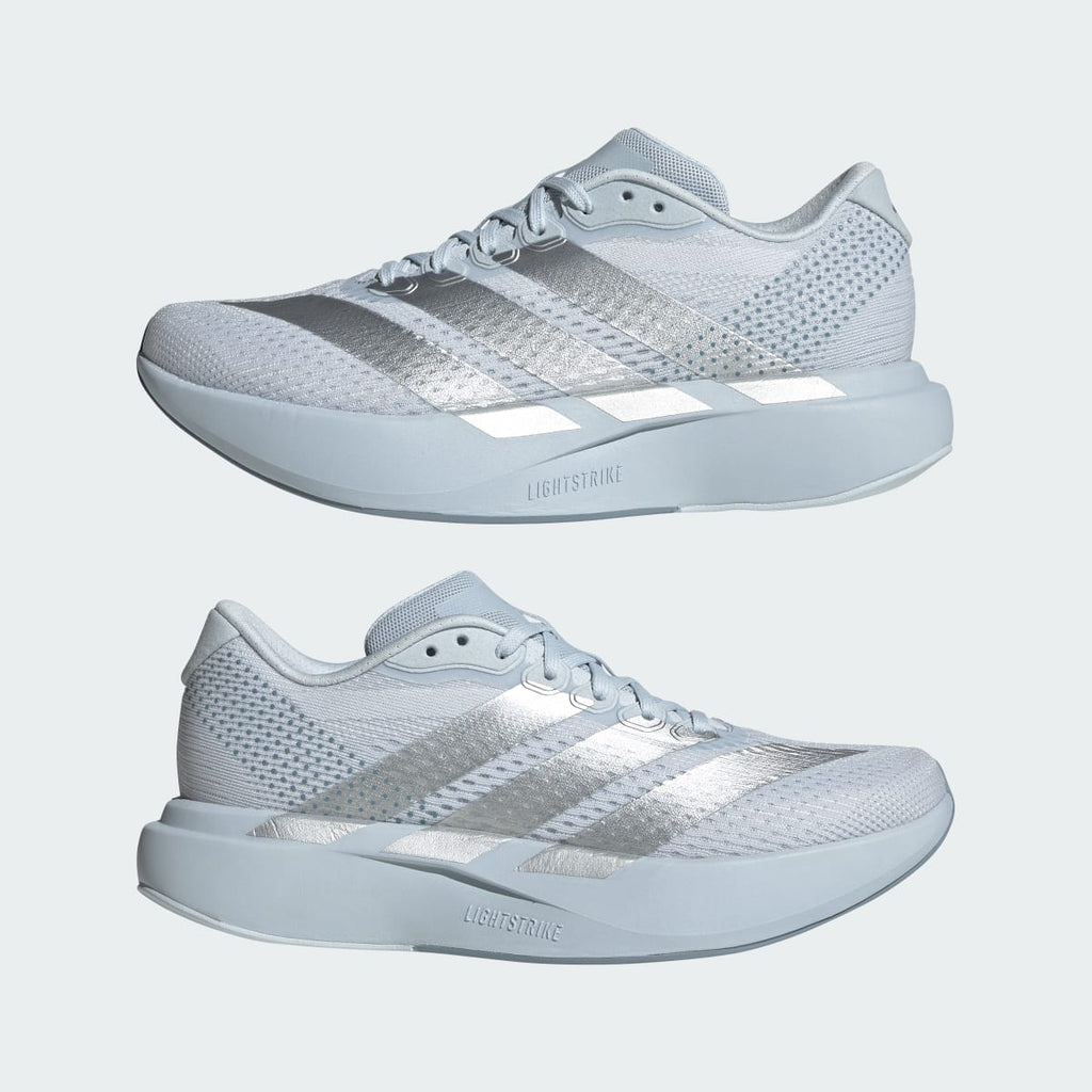 Adidas Women's Adizero Pacer Shoes - Halo Blue / Silver Metallic / Tactile Blue - Image 7
