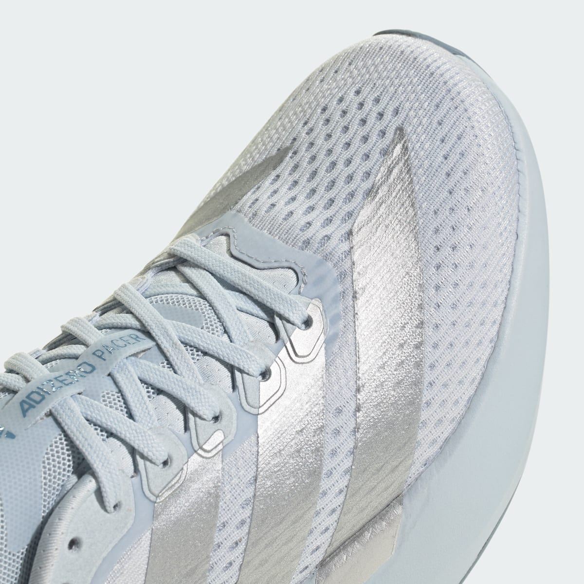 Adidas Women's Adizero Pacer Shoes - Halo Blue / Silver Metallic / Tactile Blue - Image 8