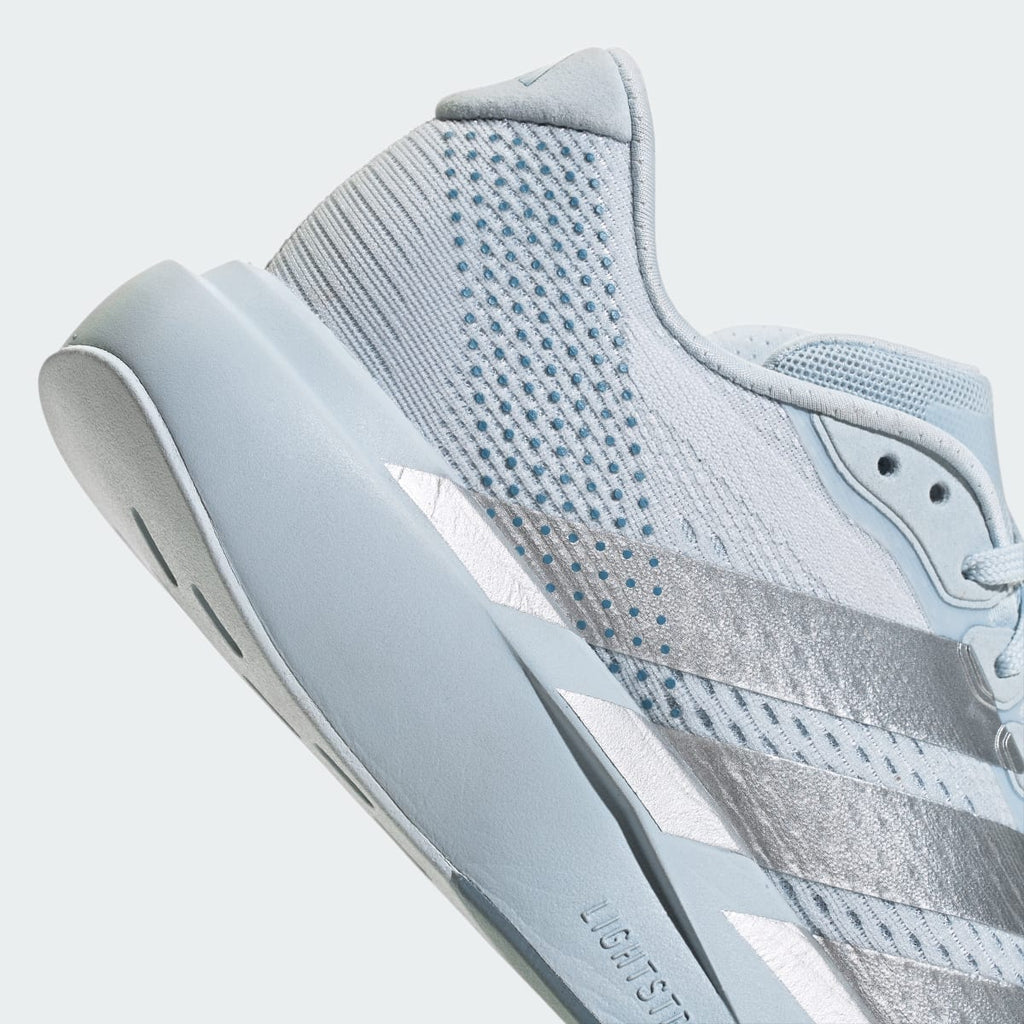 Adidas Women's Adizero Pacer Shoes - Halo Blue / Silver Metallic / Tactile Blue - Image 9