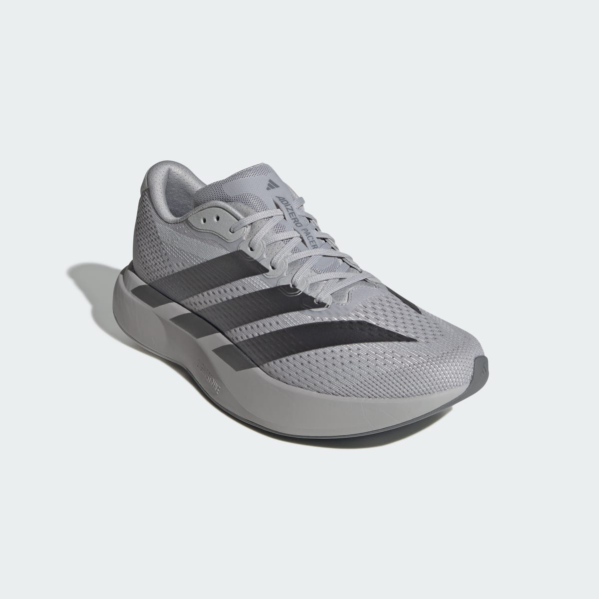 Adidas Men's Adizero Pacer Shoes - Grey Two / Iron Metallic / Grey Four - Image 7