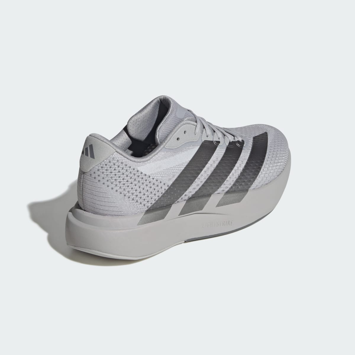 Adidas Men's Adizero Pacer Shoes - Grey Two / Iron Metallic / Grey Four - Image 8
