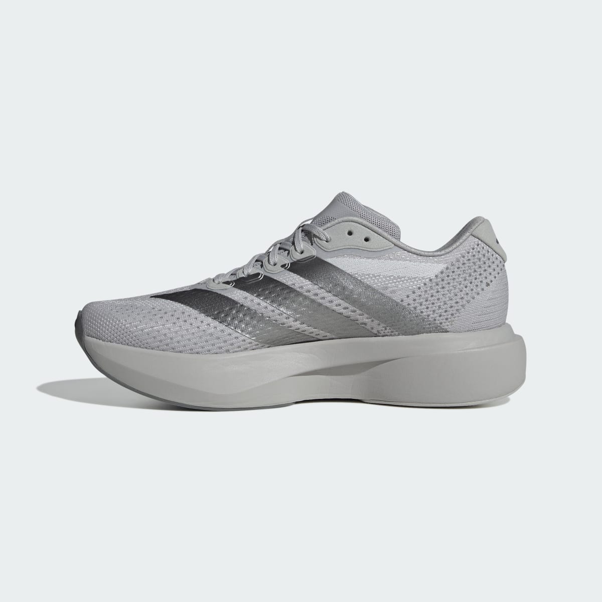 Adidas Men's Adizero Pacer Shoes - Grey Two / Iron Metallic / Grey Four - Image 9