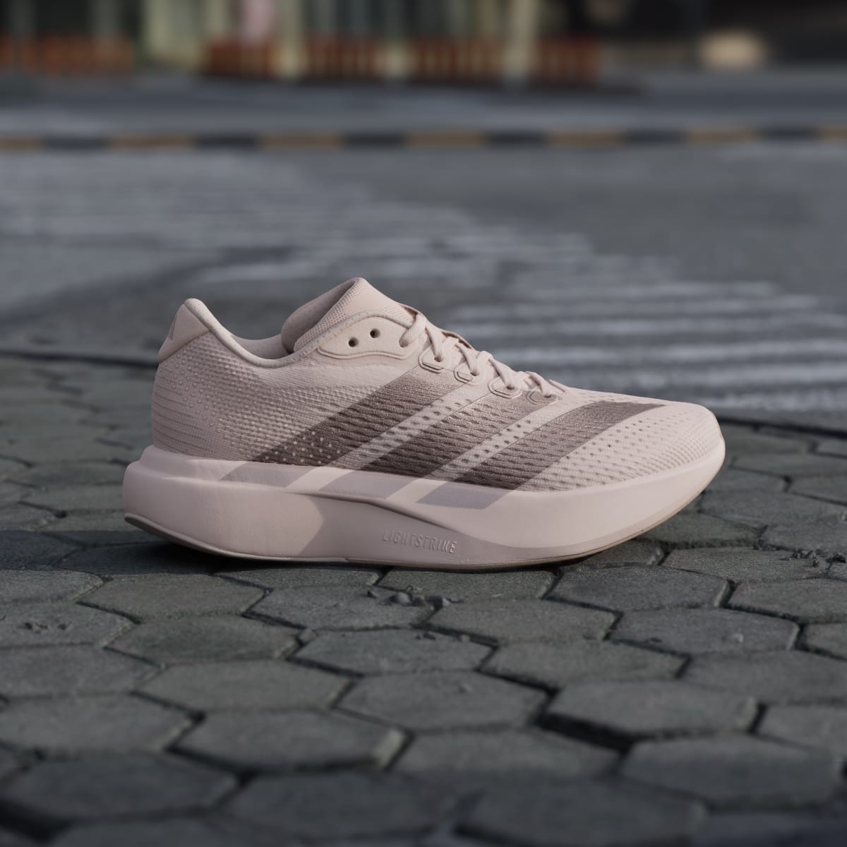 Adidas Women's Adizero Pacer Shoes - Wonder Quartz / Grey / Wonder Taupe - Image 3