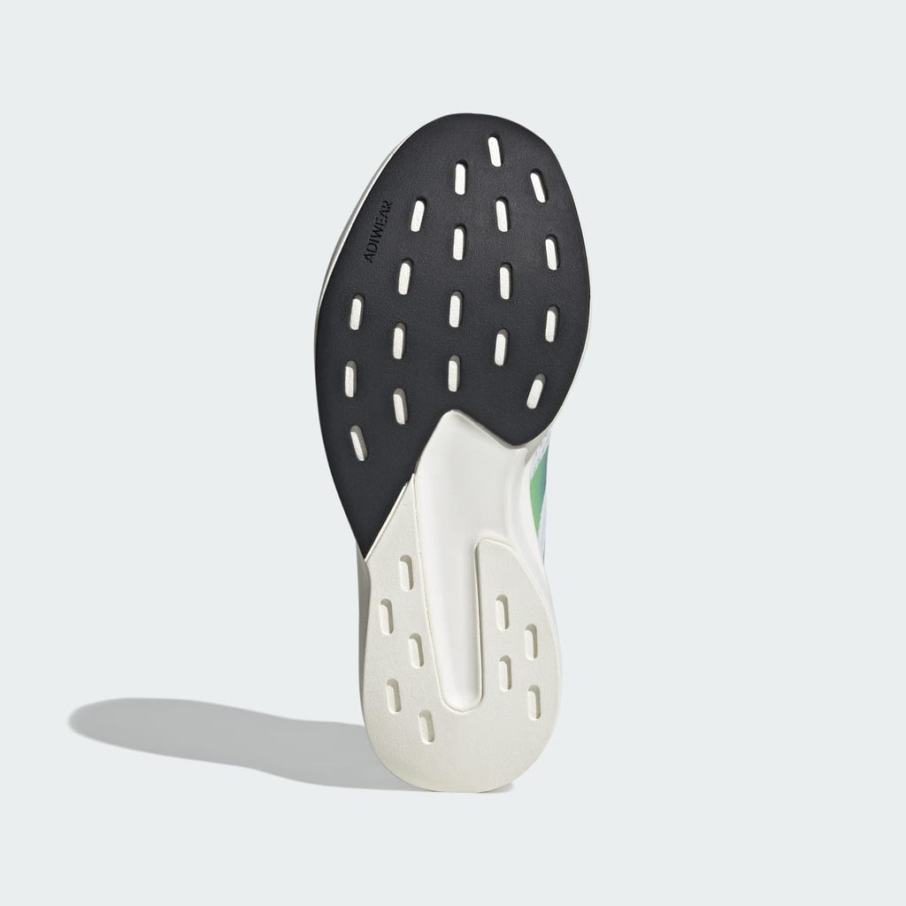 Adidas Men's Adizero Pacer Shoes - Cloud White / Beam Green / Night Flash - Image 3