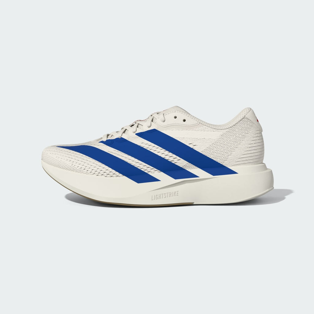 Adidas Men's Adizero Pacer Shoes - Core White / Royal Blue / Pure Ruby - Image 6