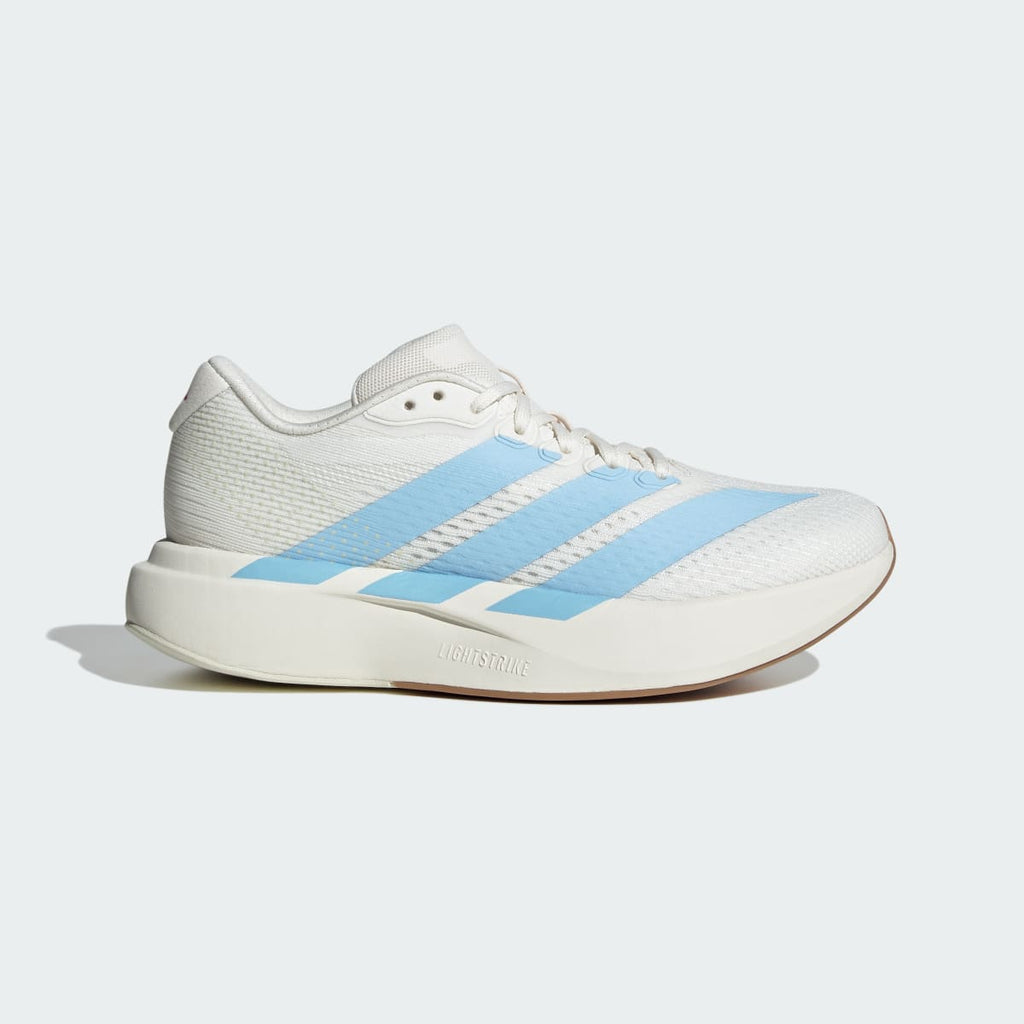 Adidas Women's Adizero Pacer Shoes - Core White / Clear Sky / Pure Ruby - Image 1