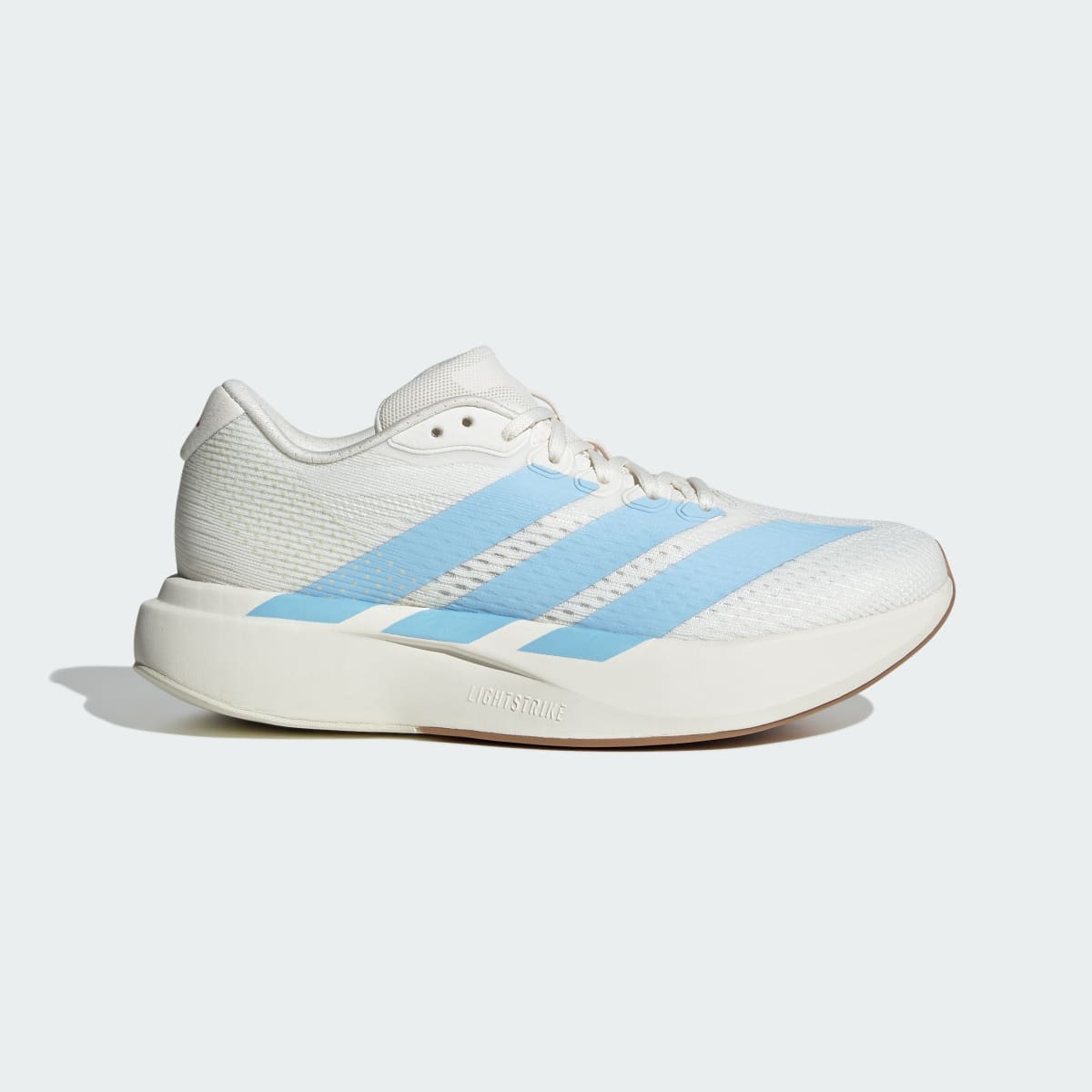Adidas Women's Adizero Pacer Shoes - Core White / Clear Sky / Pure Ruby - Image 1