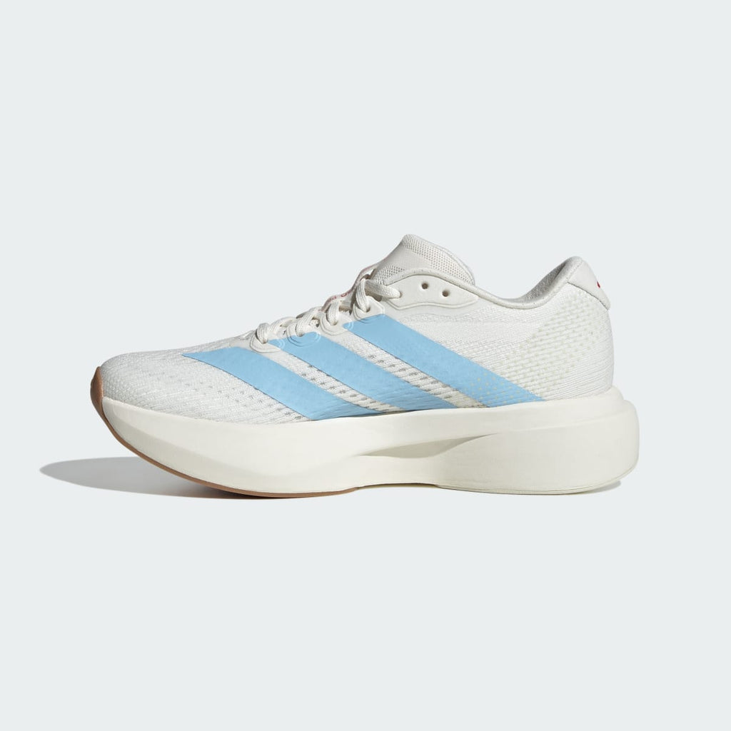 Adidas Women's Adizero Pacer Shoes - Core White / Clear Sky / Pure Ruby - Image 6