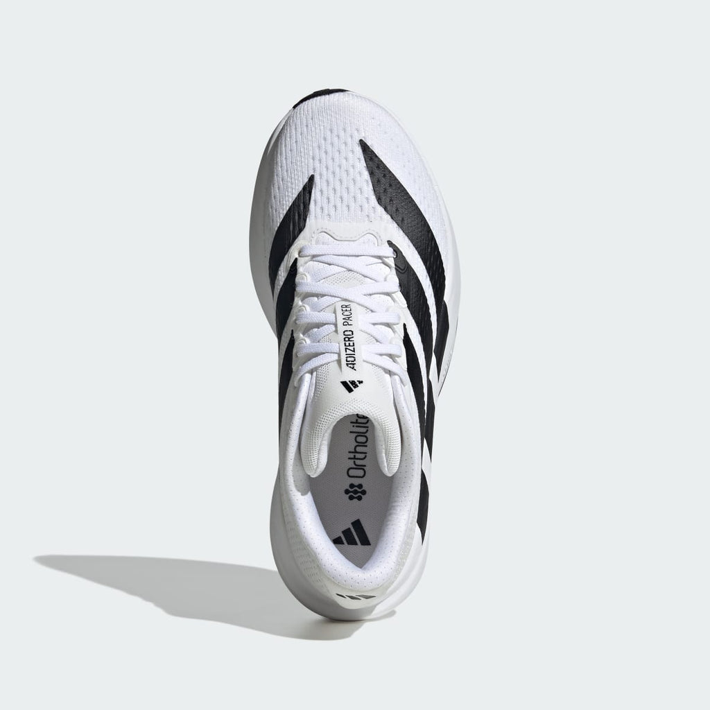 Adidas Women's Adizero Pacer Shoes - Cloud White / Core Black / Crystal White - Image 2