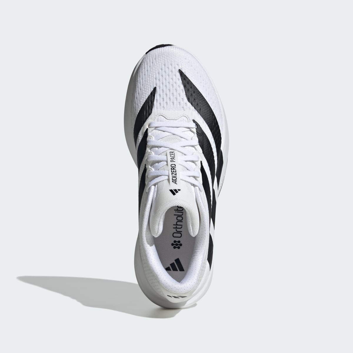 Adidas Women's Adizero Pacer Shoes - Cloud White / Core Black / Crystal White - Image 2