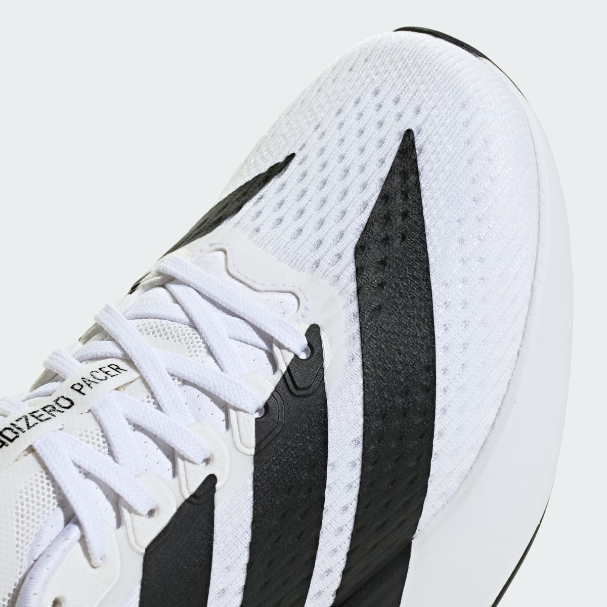 Adidas Women's Adizero Pacer Shoes - Cloud White / Core Black / Crystal White - Image 8