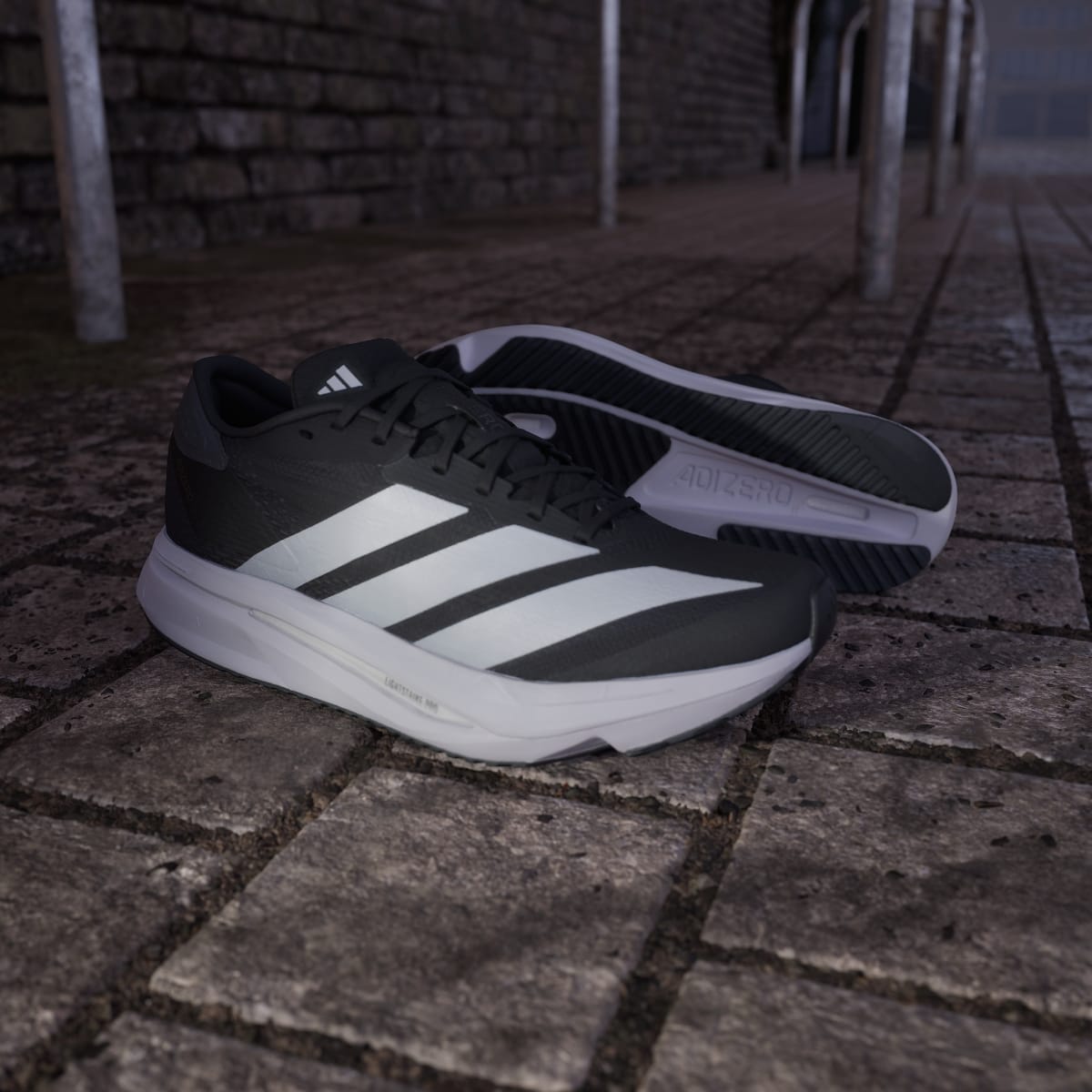 Adidas Women's Adizero SL2 Shoes - Core Black / Cloud White / Grey Five - Image 8