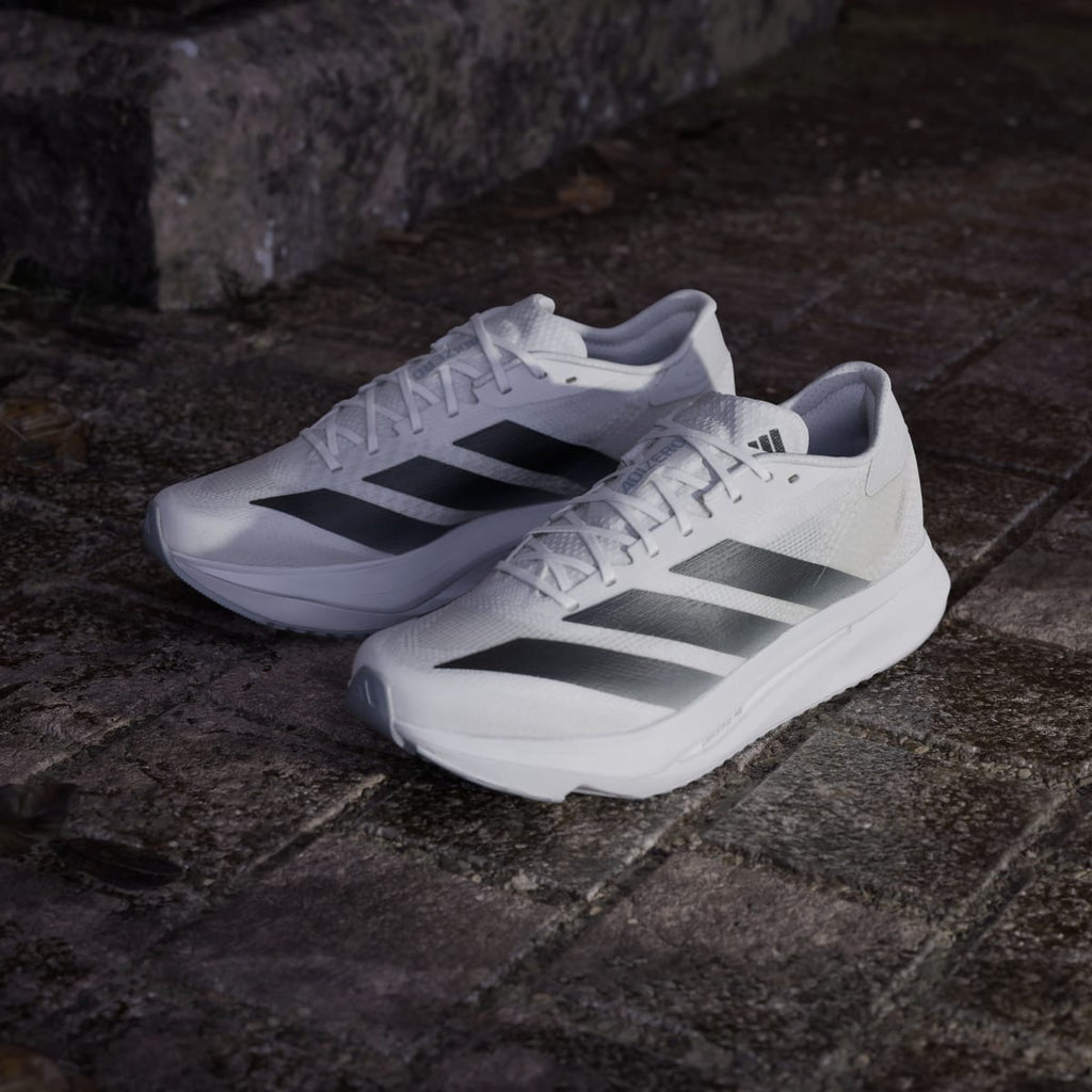Adidas Men's Adizero SL 2 Shoes - Cloud White / Core Black / Dash Grey - Image 5
