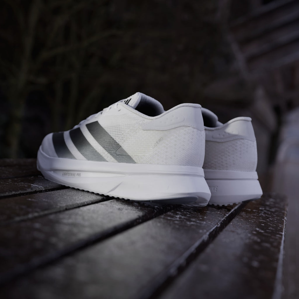 Adidas Men's Adizero SL 2 Shoes - Cloud White / Core Black / Dash Grey - Image 6