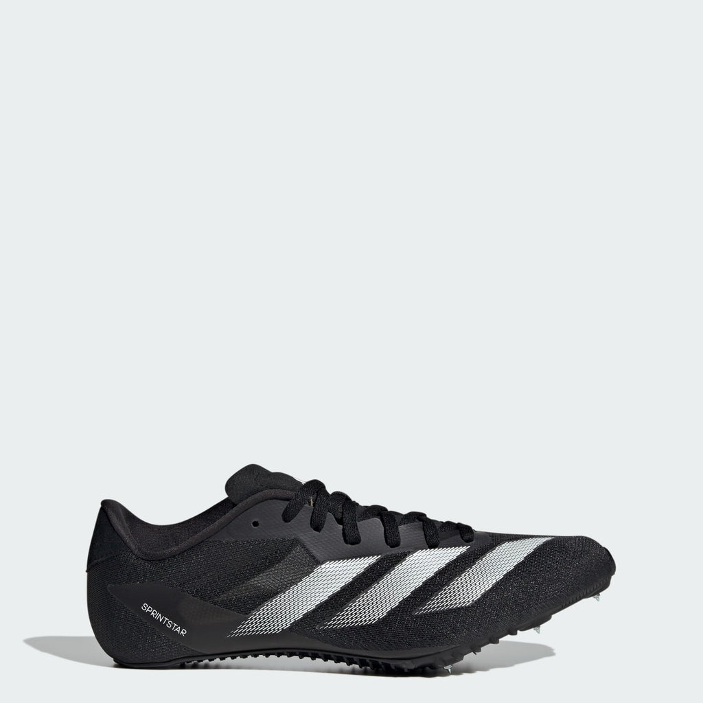 Adidas Men's Adizero Sprintstar Shoes - Core Black / Zero Metalic / Cloud White - Image 1