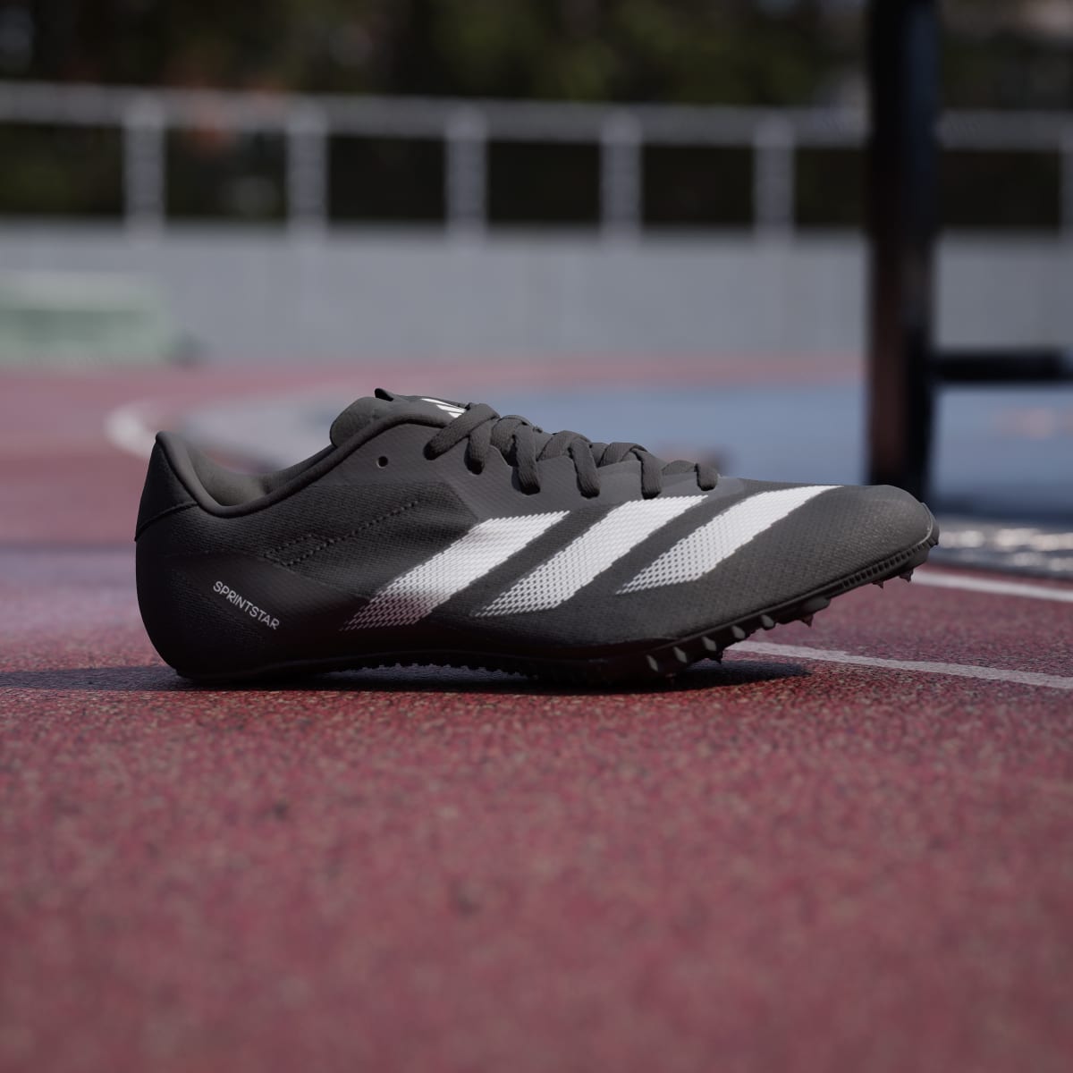 Adidas Men's Adizero Sprintstar Shoes - Core Black / Zero Metalic / Cloud White - Image 3