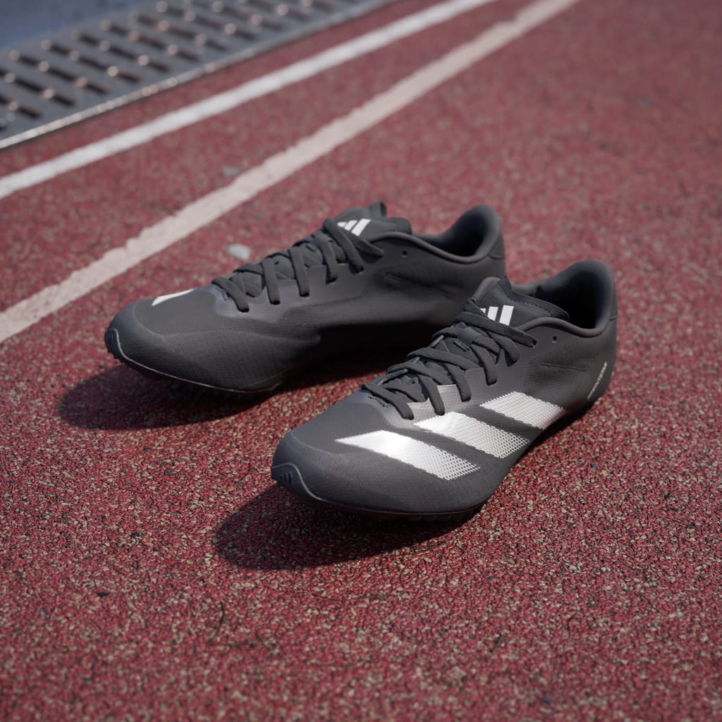 Adidas Men's Adizero Sprintstar Shoes - Core Black / Zero Metalic / Cloud White - Image 5