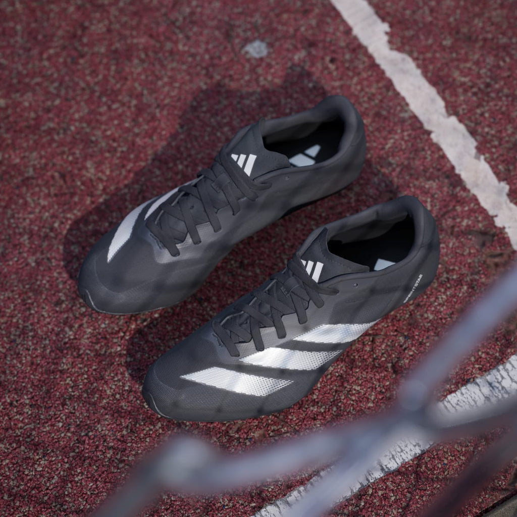 Adidas Men's Adizero Sprintstar Shoes - Core Black / Zero Metalic / Cloud White - Image 8
