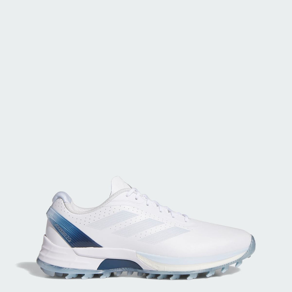 Adidas Women's Adizero ZG Spikeless Golf Shoes - Cloud White / Crystal Sky / Dusky Petrol - Image 1