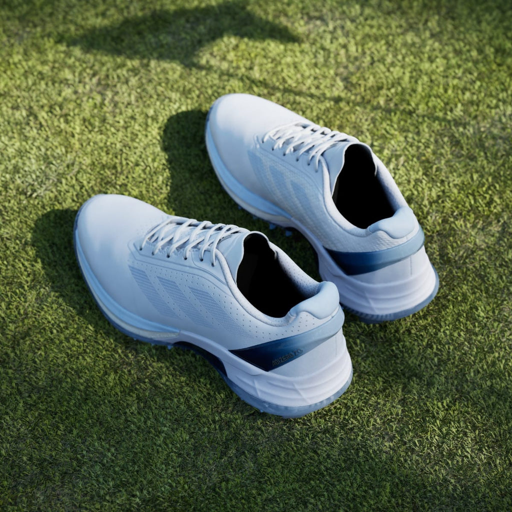 Adidas Women's Adizero ZG Spikeless Golf Shoes - Cloud White / Crystal Sky / Dusky Petrol - Image 8