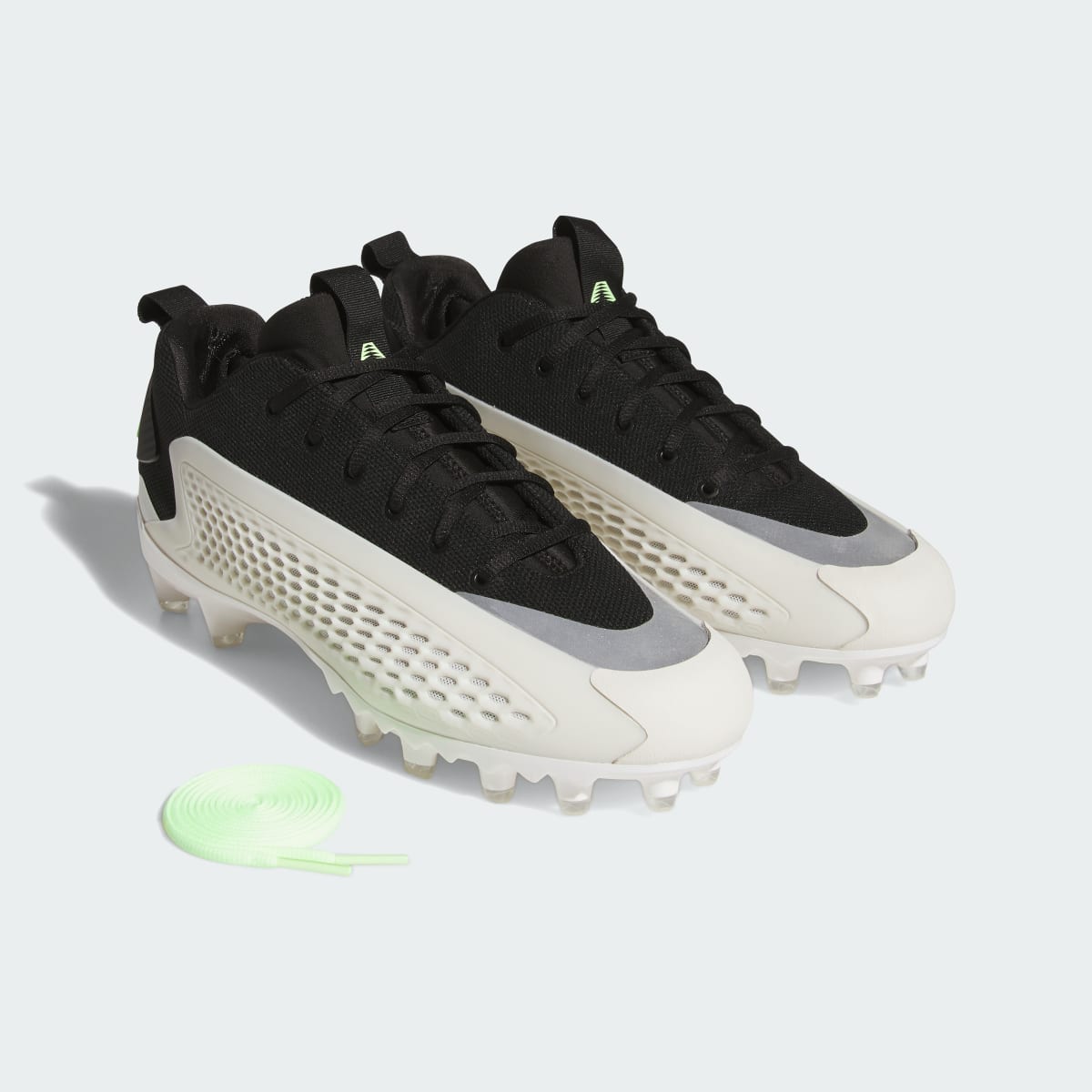 Adidas Men's Anthony Edwards 1 Low Football Cleat - Core Black / Core Black / Core Black - Image 7
