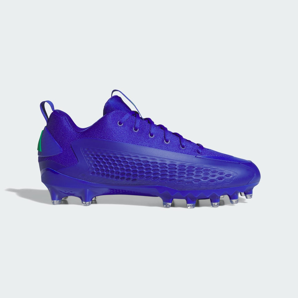 Adidas Men's Anthony Edwards 1 Low Football Cleat - Lucid Blue / Green / Lucid Blue - Image 1