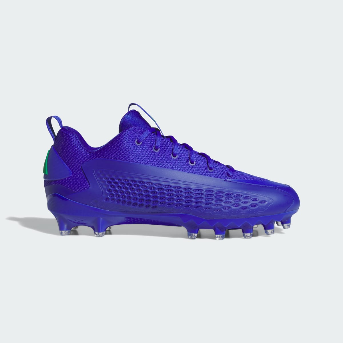 Adidas Men's Anthony Edwards 1 Low Football Cleat - Lucid Blue / Green / Lucid Blue - Image 1