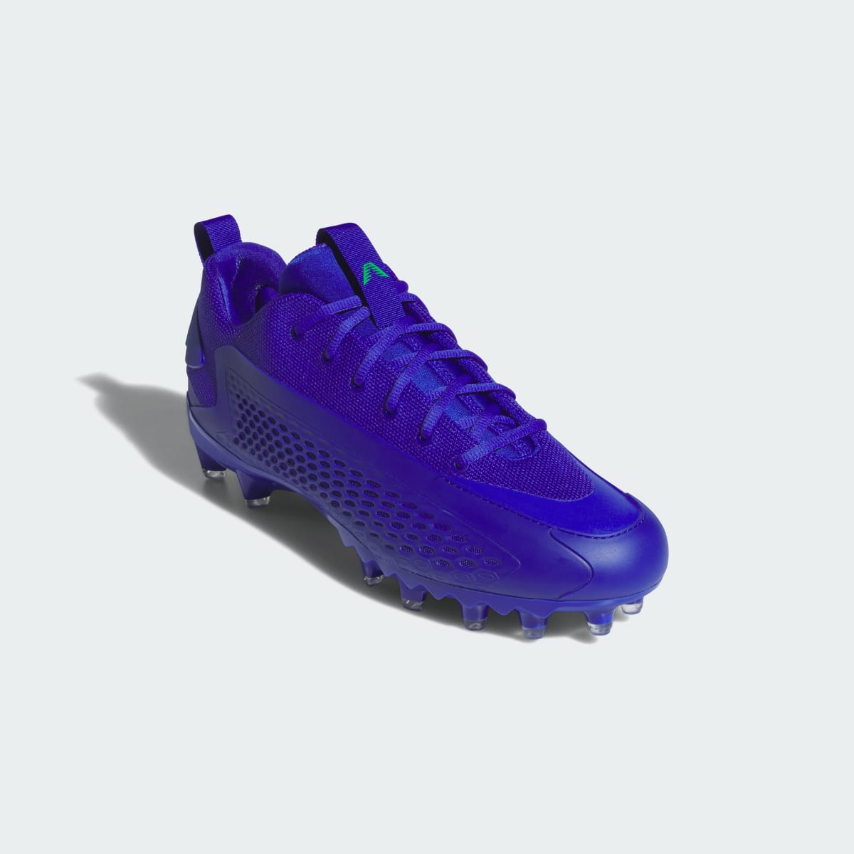 Adidas Men's Anthony Edwards 1 Low Football Cleat - Lucid Blue / Green / Lucid Blue - Image 4