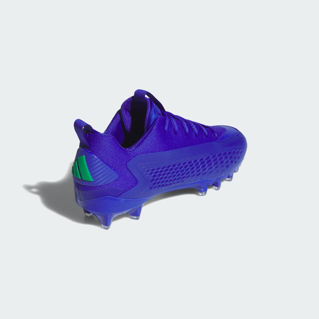 Adidas Men's Anthony Edwards 1 Low Football Cleat - Lucid Blue / Green / Lucid Blue - Image 5
