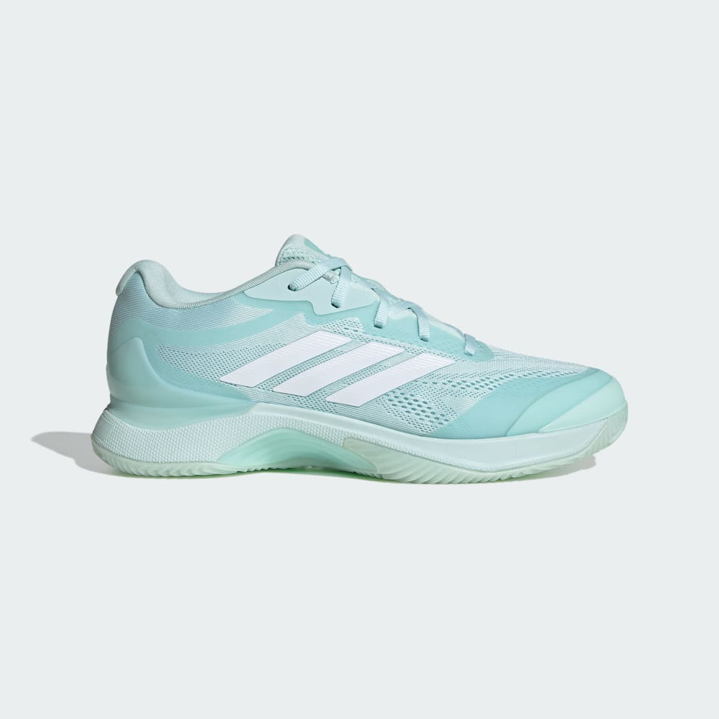 Adidas Women's Avacourt 3 Clay Tennis Shoes - Halo Mint / Cloud White / Cloud White - Image 1