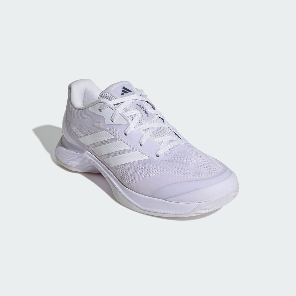 Adidas Women's Avacourt 3 Tennis Shoes - Frozen Purple / Cloud White / Aurora Ink - Image 4