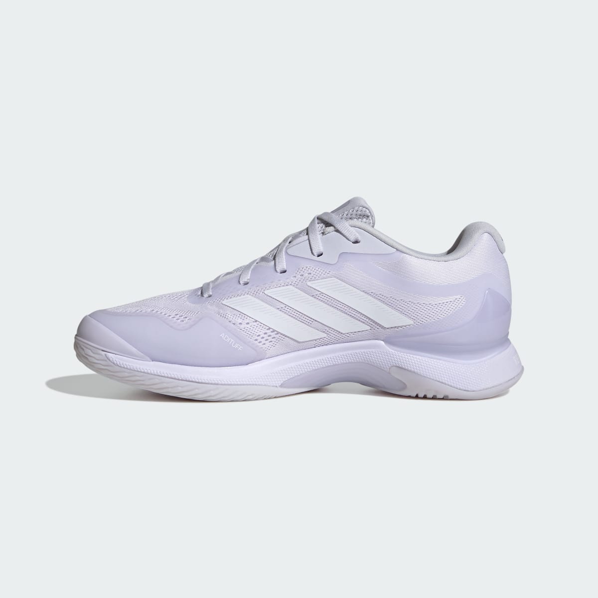 Adidas Women's Avacourt 3 Tennis Shoes - Frozen Purple / Cloud White / Aurora Ink - Image 6