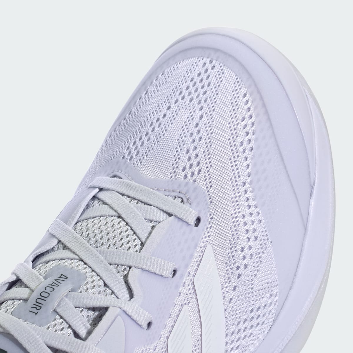 Adidas Women's Avacourt 3 Tennis Shoes - Frozen Purple / Cloud White / Aurora Ink - Image 8