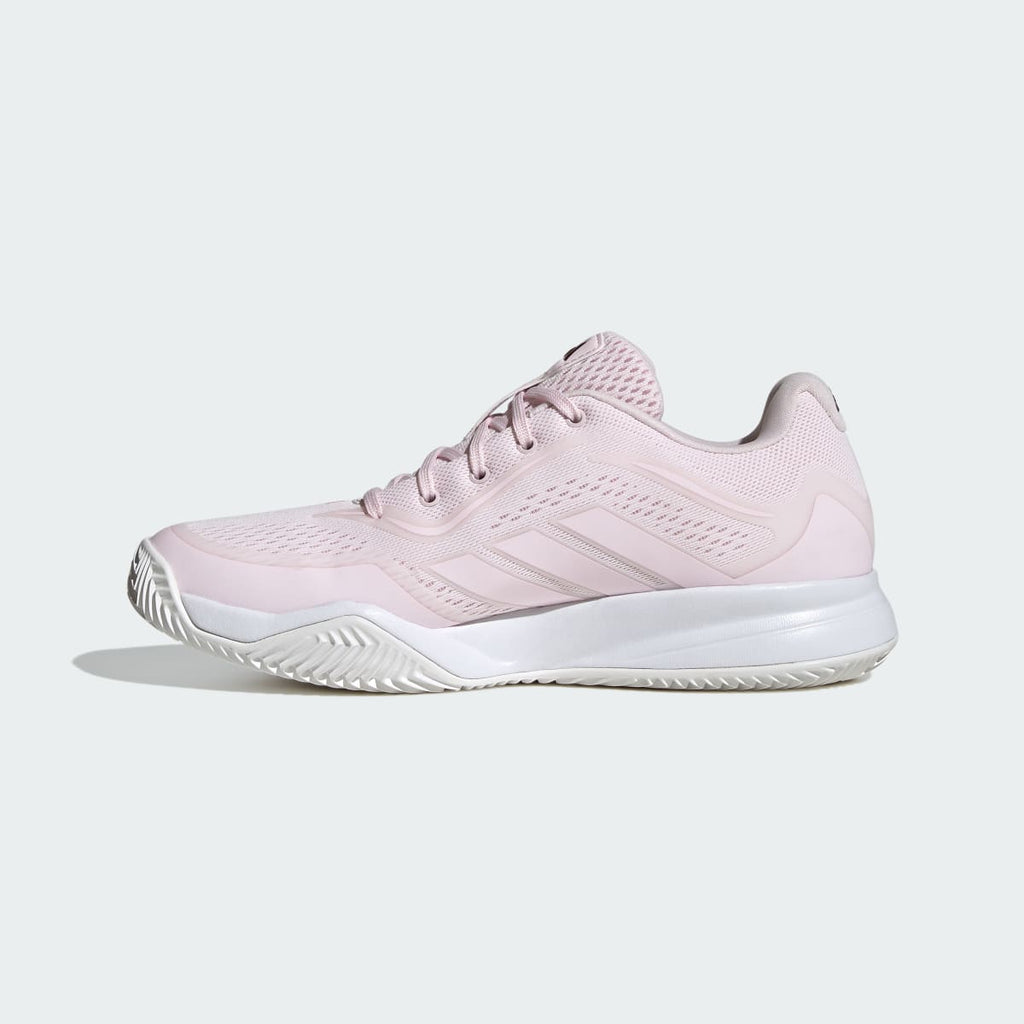 Adidas Women's Avaflash 2 Tennis Shoes - Distilled Pink / Distilled Pink / Maroon - Image 6