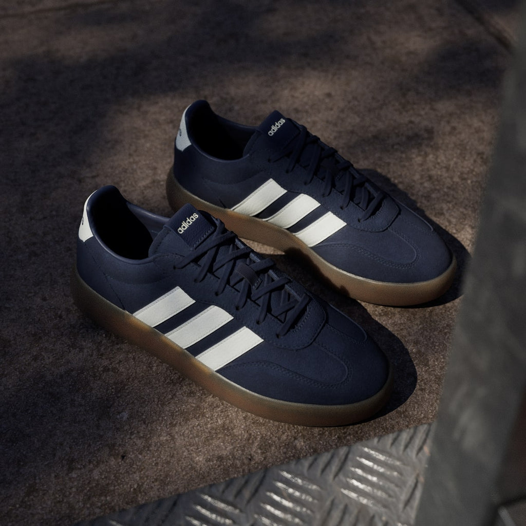 Adidas Men's BARREDA DECODE SHOES - Night Indigo / Off White / Gum - Image 5